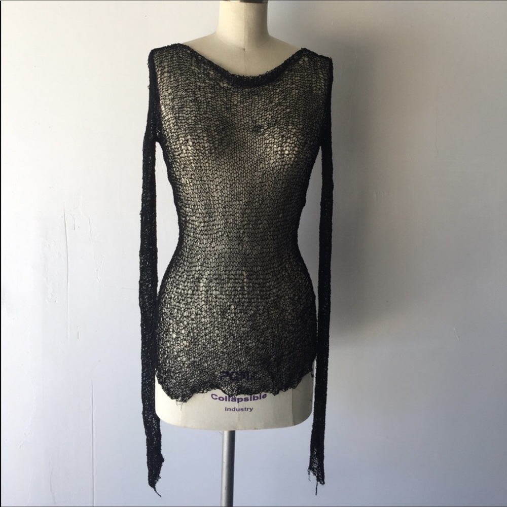 Michelle Jonas top in black